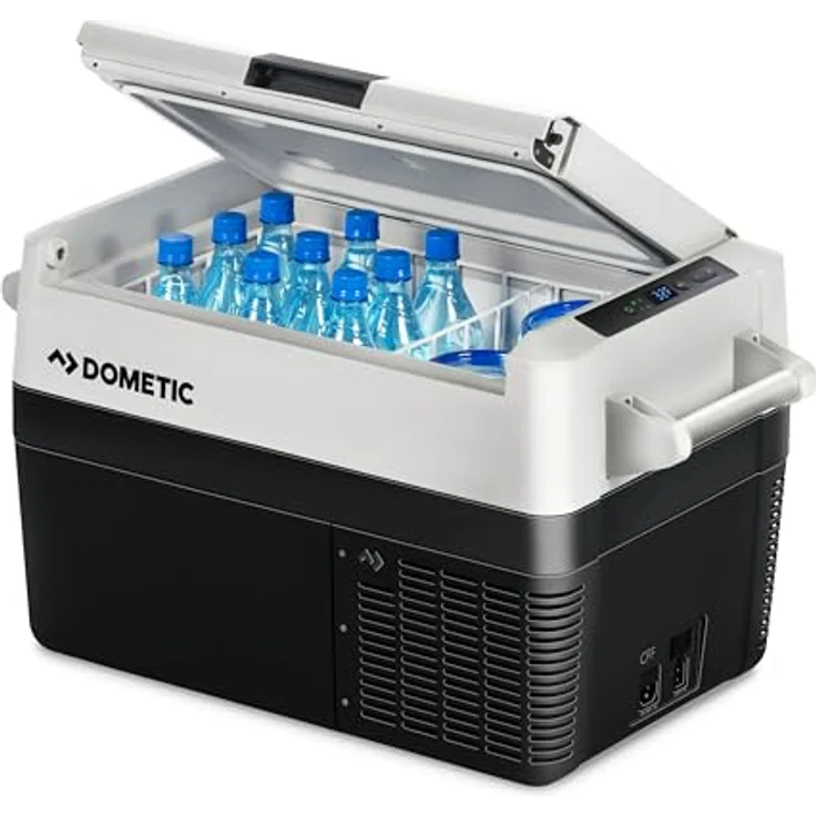 Dometic CFF35 Kompressorkühlbox Kühl- und Gefrierbox, 30L, Energieeffizienzklasse D, schwarz, silber – Bild 2