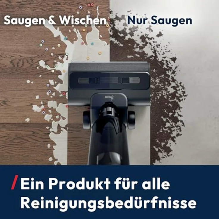 Hoover Nass-Trocken-Sauger HW3P10 011, beutellos, kabellos, mit ANTI-TWIST-Technologie und intelligentem Sprachassistenten, Farbe Ice Grey – Bild 2