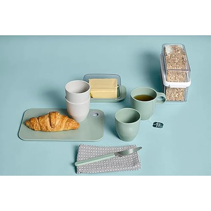 Mepal Knäckebrotdose Stora, Plastik, Weiß, 9 x 12.8 cm – Bild 4