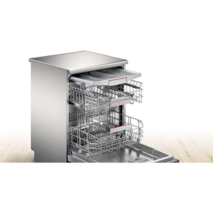 Serie 6, Freistehender Geschirrspüler, 60 cm, Silver Inox, SMS6ECI07E – Bild 5