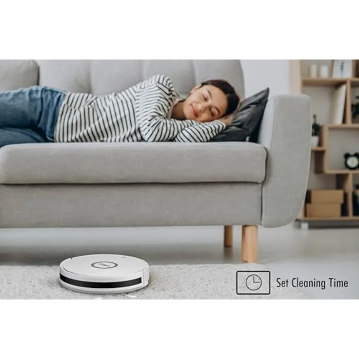 Trisa Roboterstaubsauger "T-Bot Lite", Staubsauger Roboter, Weiss – Bild 6
