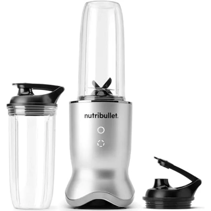 NutriBullet Smoothie Maker Ultra 1200 NB1206S, 1200 Watt, 900ml + 700ml Tritan Becher, leise und langlebig – Bild 2