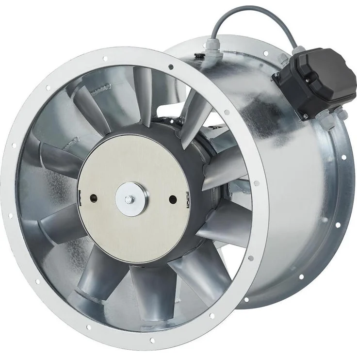 Helios AMD 630/4, Belüftungsventilator 4 kW, direktantrieb, wetterfest, grau