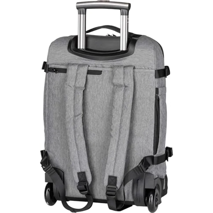 CABAIA Trolley Soft Suitcase Small, 2 Rollen aus recyceltem Polyester, ideal für Bordgepäck und Pendeln – Bild 2