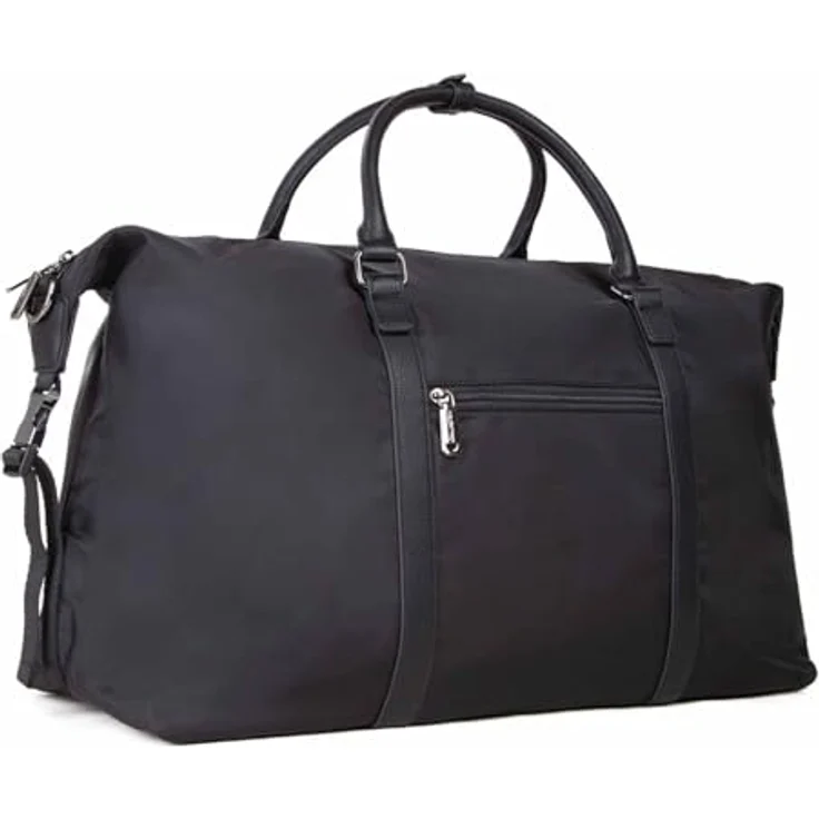 Valentino Infinity Reisetasche, 54 cm, 100% Polyester, schwarz – Bild 3