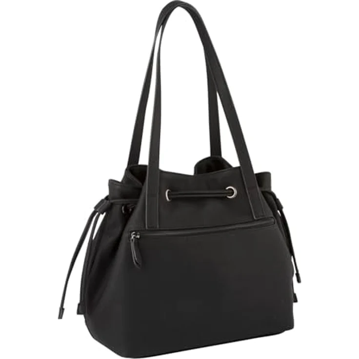 Gabor Malu Beuteltasche M, Handtasche 34 cm, Schwarz – Bild 2