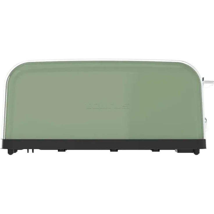 Taurus Vintage Toaster, olivgrün, 1500 W mit variablen Bräunungsstufen und Abtaufunktion
