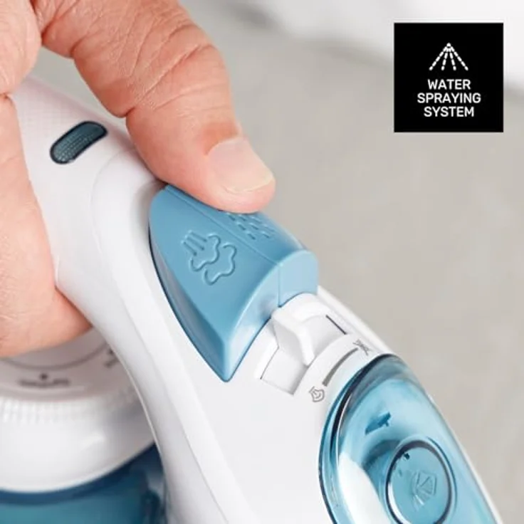 Taurus BALI 3200 X-SLIDE, Bügeleisen mit 3200 W Leistung, Dampfausstoss 200 g/min, Blau und Weiss – Bild 6