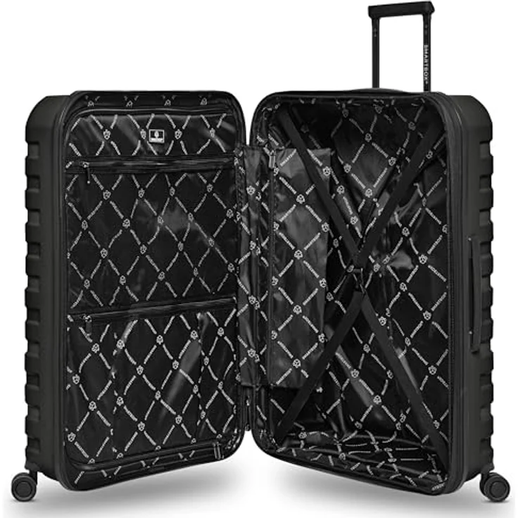 Smartbox Hartschalen-Trolley Edition 01, 4 Rollen, Polypropylen, Schwarz – Bild 5