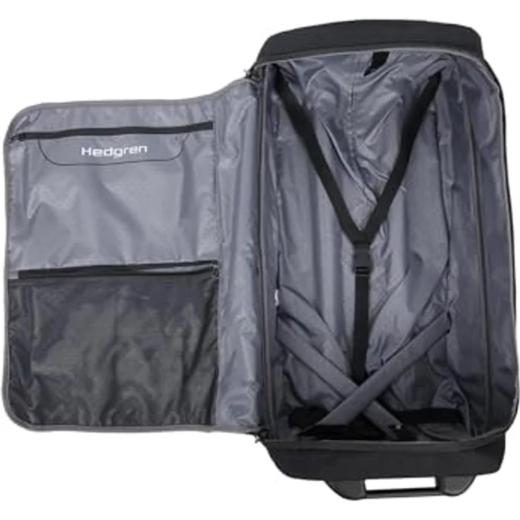 Hedgren Comby Compact, 2-Rollen faltbare Reisetasche mit RFID-Schutz, 68 cm (75.10 l), schwarz – Bild 3