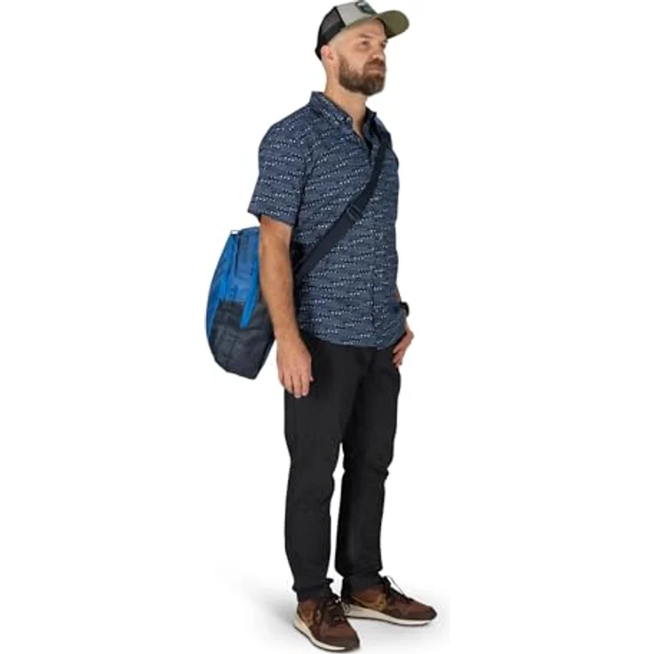 Osprey Transporter Carryon Boarding Bag, 46 cm mit Laptopfach, schwarz (Raven Black) – Bild 11