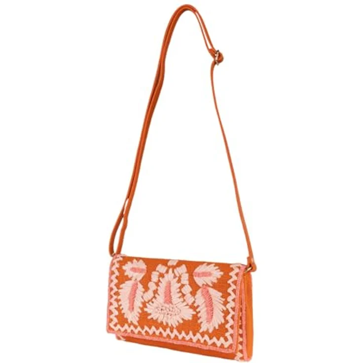 Oilily Naarangee Umhängetasche, orange, 100% Polyester, 20 cm x 3 cm x 12 cm – Bild 2