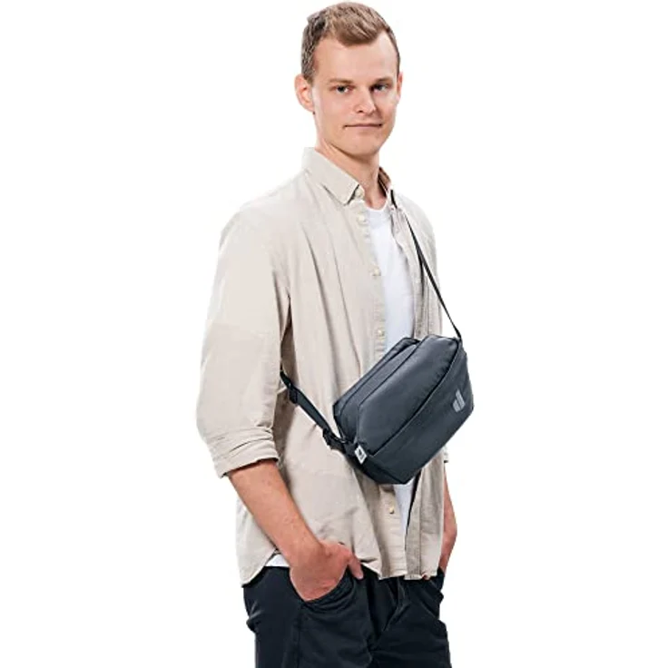 Deuter Passway 2, Handtasche mit praktischem Stauraum und vielfältigen Fächern, Schwarz – Bild 2