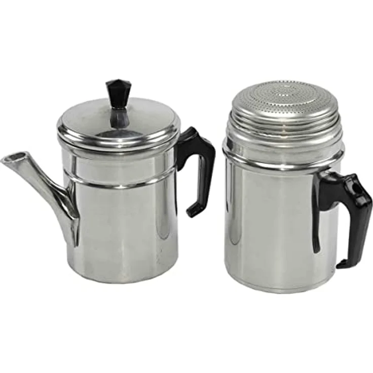 Ilsa Napoletana Kaffeemaschine, Aluminium, Silber, für 6 Tassen – Bild 4