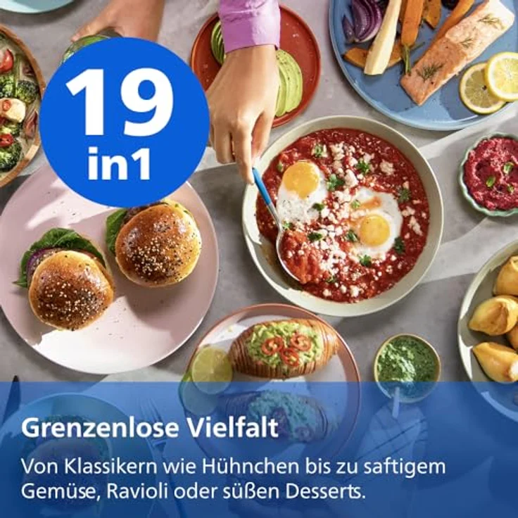 Philips Fritteuse, Perfekte Ergebnisse dank Shake-Reminder NA551/00 – Bild 11