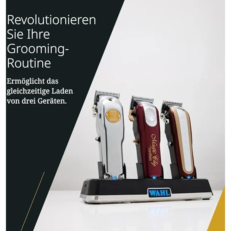 Wahl Elektrorasierer Power Station - USB-Ladegerät für Wahl-Werkzeuge und USB-C-Geräte, professionelle Ladelösung – Bild 3