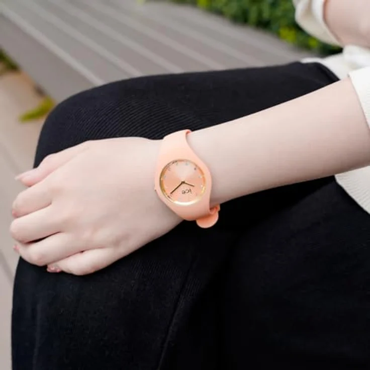 Ice-Watch Quarzuhr ICE cosmos - Small+ - 2H (colour stones) 022362, Damenuhr mit trendigem Rotschimmer – Bild 6