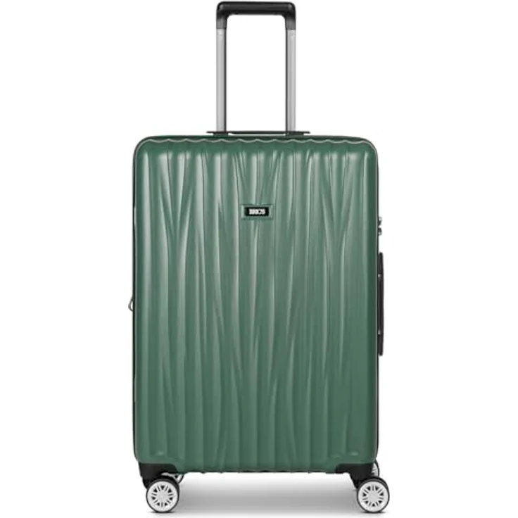 Brics Cervia 2.0, Hartschalenkoffer Trolley M, 69 cm mit Dehnfalte, 77 l, Grün, 4 Rollen – Bild 6