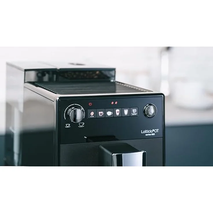 Melitta F300-100 Latticia OT Kaffeevollautomat, frosted black – Bild 5