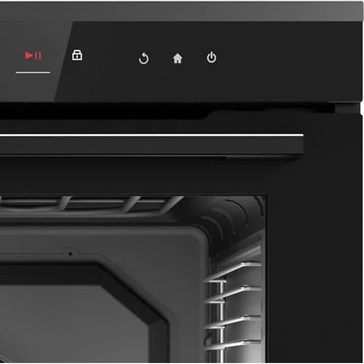 Oranier EBP820 Pyrolyse Backofen pureBLACK, 15 Backofenfunktionen, XXL-Backraum 80 Liter, 3-D Heißluft – Bild 3