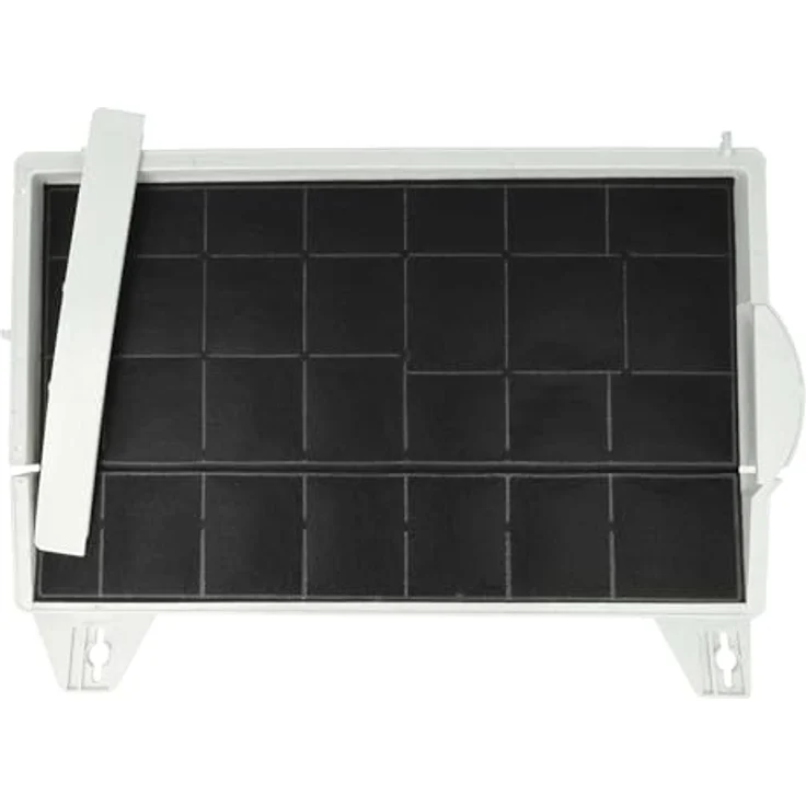 vhbw 4x Aktivkohlefilter Ersatz für Balay LZ3BYN6, 3AB365T, 45 x 32 x 4 cm, schwarz/weiß, für Dunstabzugshaube – Bild 2