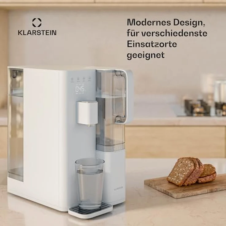Klarstein VitalPour Wasserfilter, 5-stufige Umkehrosmose mit 5 L Tank, Touch-Panel, Heizfunktion, flexibles Wasser in fünf Temperaturstufen – Bild 5