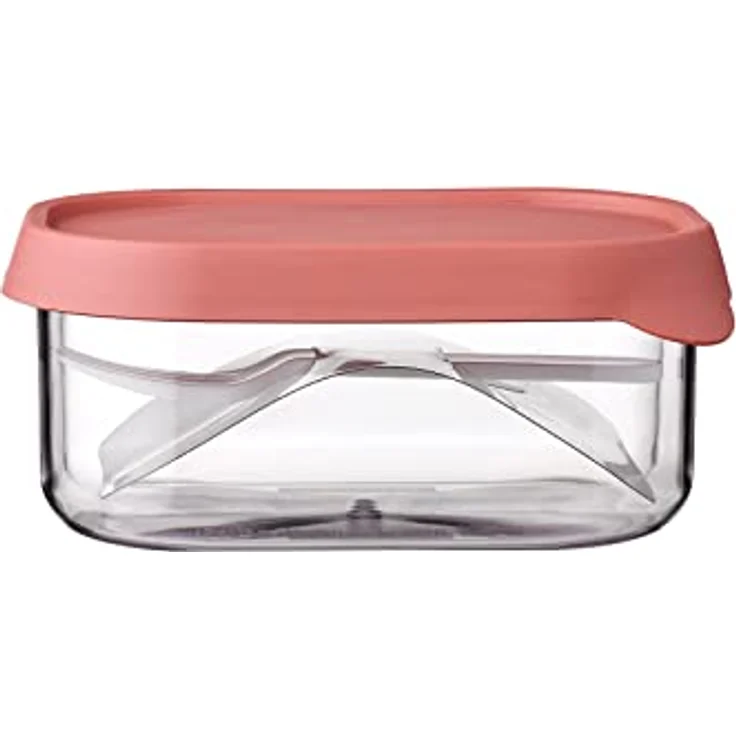 Mepal - Obstbox Take a Break - Obstbox zum Mitnehmen für frisches Obst - Box mit kleiner Obstgabel - Passt perfekt in die Take a Break Lunchbox - 250 ml - Vivid Mauve – Bild 1