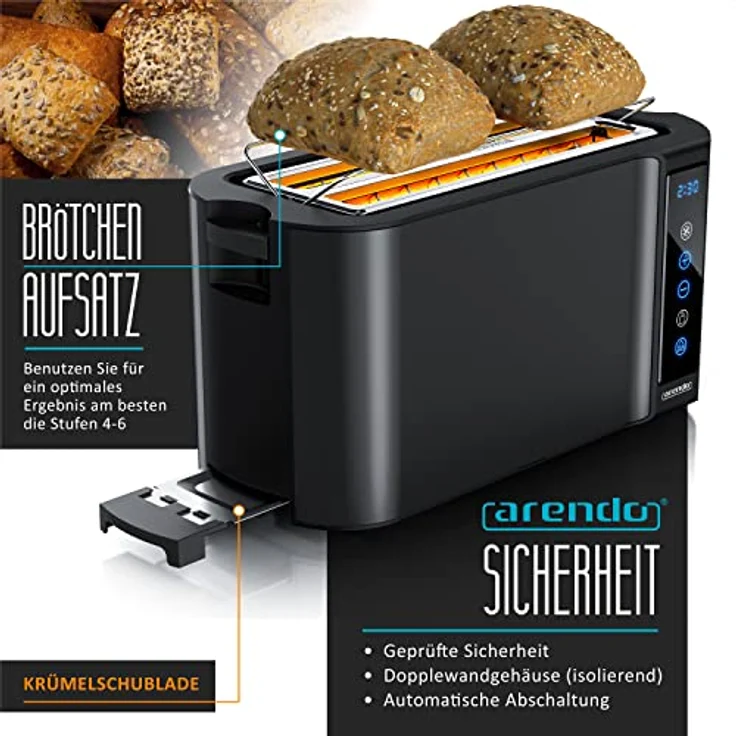 Arendo Manuelle Zitruspresse, Saftpresse mit 300 ml Behälter, ideal für Limetten, Zitronen & Grapefruit, umweltfreundliches Design, spülmaschinenfest – Bild 7