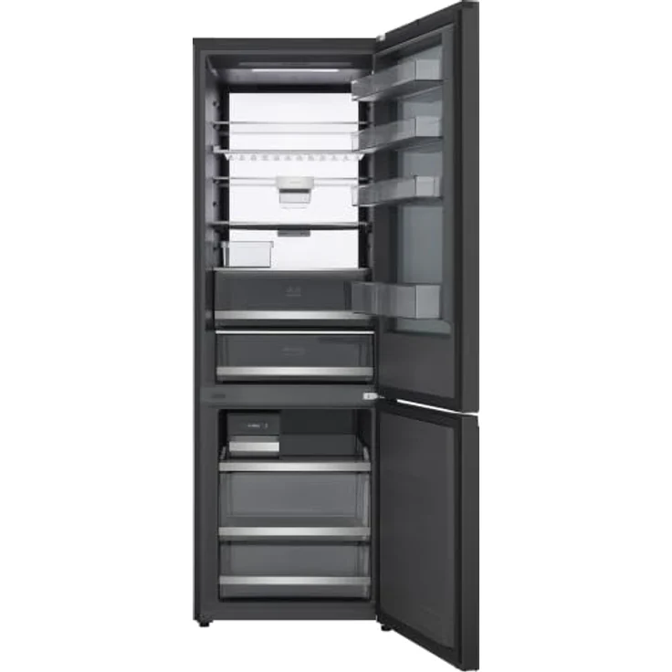 LG GBGW92GCEV, Kühl-Gefrierkombination mit 465 l, NoFrost, Fresh Zone Fach, Schwarz – Bild 15