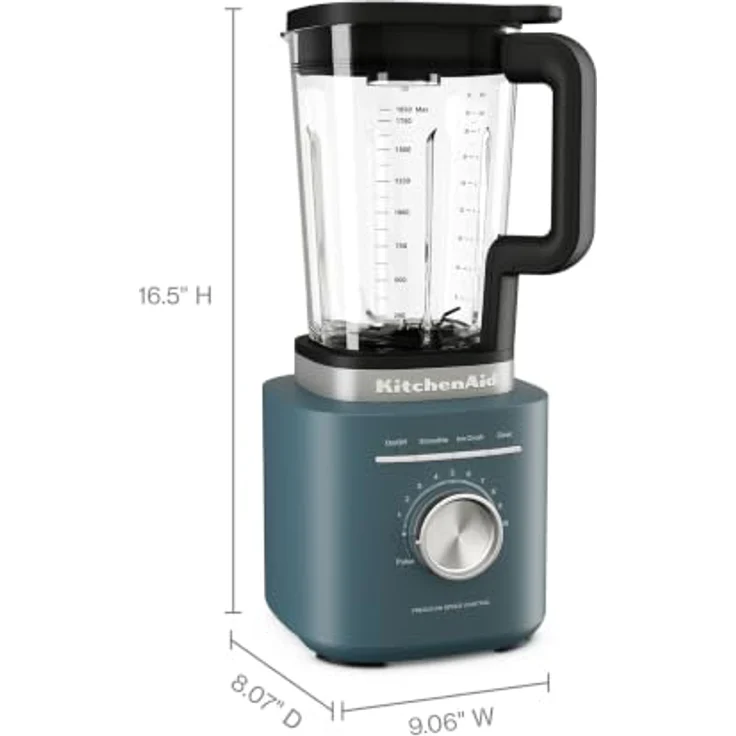 KitchenAid Pure Power Standmixer 1,85 L mit Glasbehälter, Farbe Agave – Bild 2