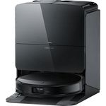 Roborock Saros 10R, Staubsauger Roboter mit beutellosem Staubbehälter, Nasswischfunktion und 180 Minuten Akkulaufzeit, Schwarz