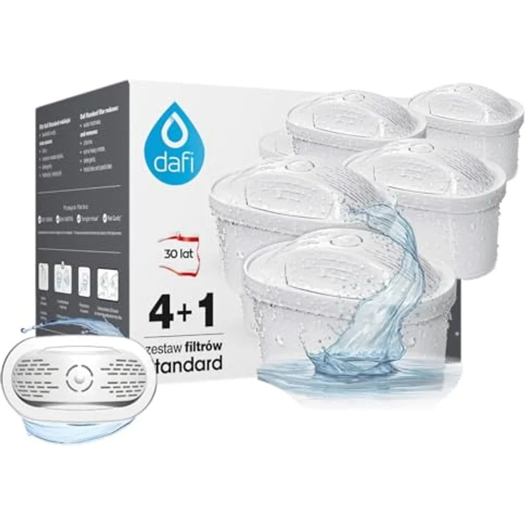 Dafi Unimax 4+1 Filterpatrone für Krug, Wasserfilter mit 4-stufiger Filtration und zusätzlichem Mineralienfilter – Bild 2