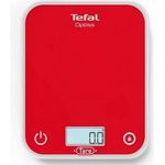 Tefal Küchenwaage BC50U3V0 5 kg Rot Rosa Digital, LCD Anzeige