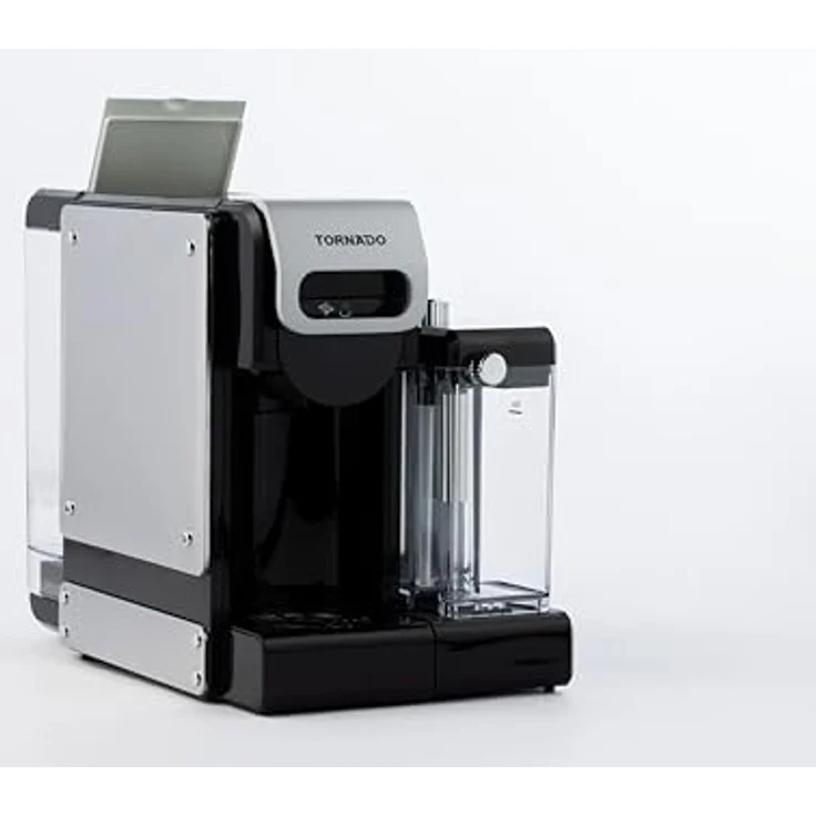 Tornado TST-550M-GS, 7 in 1 Multi-Kaffeekapselmaschine, 19-bar, vollautomatisch, silber-schwarz, 1 l Wassertank, LCD-Display – Bild 5
