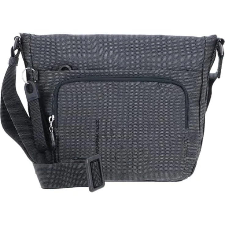 Mandarina Duck Bodybag MD20 Crossover QMT43, graue Umhängetasche aus leichtem Polyester mit optimalem Tragekomfort – Bild 1