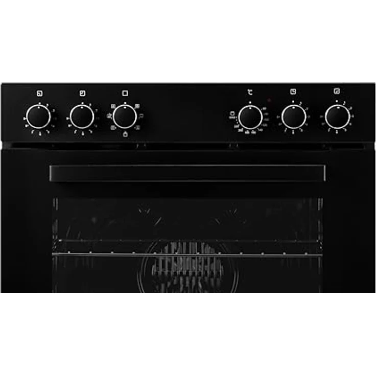 Respekta HS2001MS-26, Backofen Herdset Einbau, Matt Schwarz, 72L, 7 Beheizungsarten, A Energieeffizienzklasse, Glaskeramik Kochfeld – Bild 9