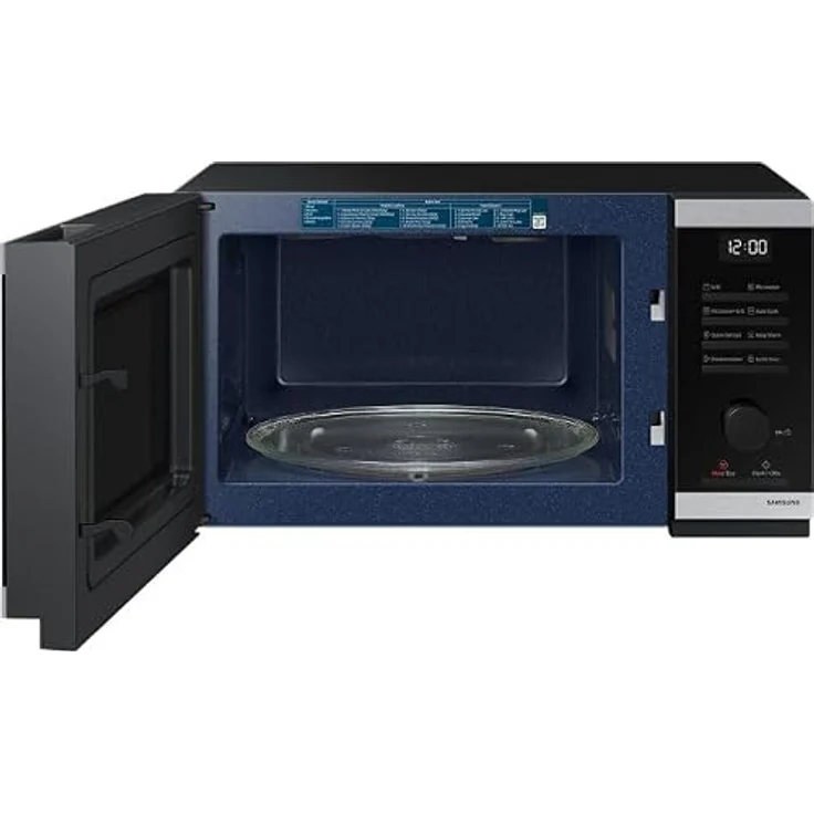 Samsung MG23DG4524ATE2, Grill-Mikrowelle mit 23 l, 800 W Leistung, integriertes Display und 8 Kochfunktionen – Bild 3