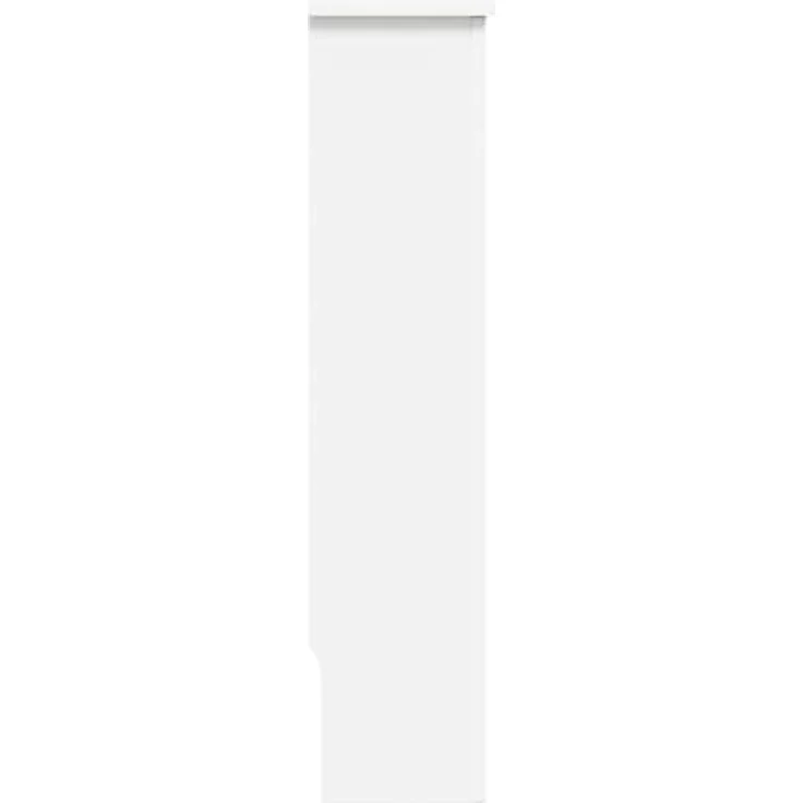 vidaXL Heizkörperabdeckung Weiß, 112x19x81,5 cm MDF mit modernem Design und einfacher Montage – Bild 7