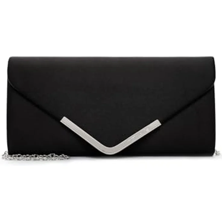 Tamaris Clutch Amalia, elegante Tasche mit glänzender Umhängekette, ideal für festliche Anlässe – Bild 1