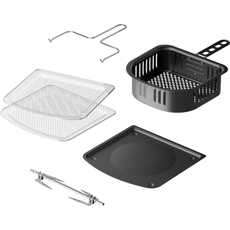 AEG Heissluftfritteuse XXL AAF12B 8000 - Multi-Combo/Fassungsvermögen 12 l, Schwarz – Bild 4