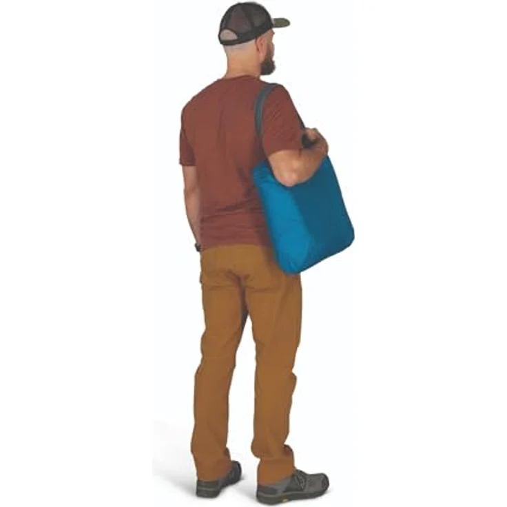 Osprey Ultralight Pack Liner Shopper Tasche, 34 cm, 100% Nylon, tundra green – Bild 4