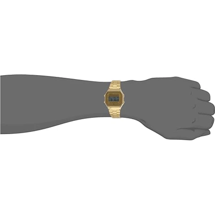 Casio Vintage Gent Gold,  A168WG-9EF, Quarzuhr, 36 mm – Bild 5