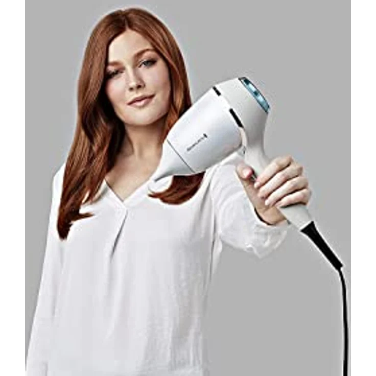 Remington Hydraluxe Pro Ionen-Haartrockner Weiß/Metallic 2300 Watt Mikrowirkstoffe inkl. 3 Stylingaufsätze – Bild 5