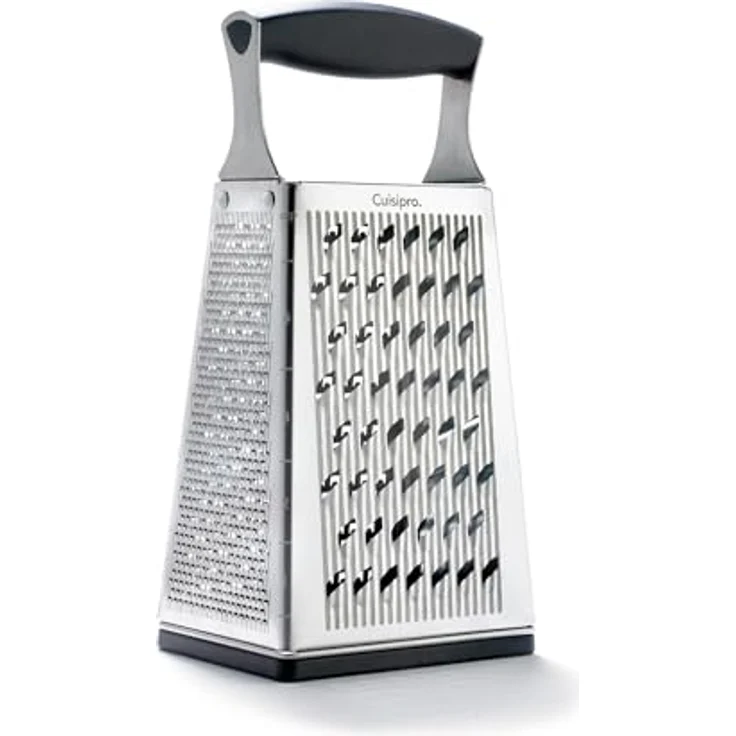 Cuisipro 5-in-1 Turmreibe Reiben, Edelstahl 301-Klinge, 304-Rahmen, PP Griff, TPR-ABS-Bodenteil – Bild 2