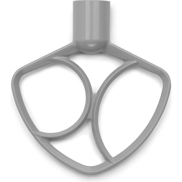 SMEG SMFB04 Flachrührer Küchenmaschinen-Zubehör, Edelstahl für SMF04/05/15, spülmaschinengeeignet