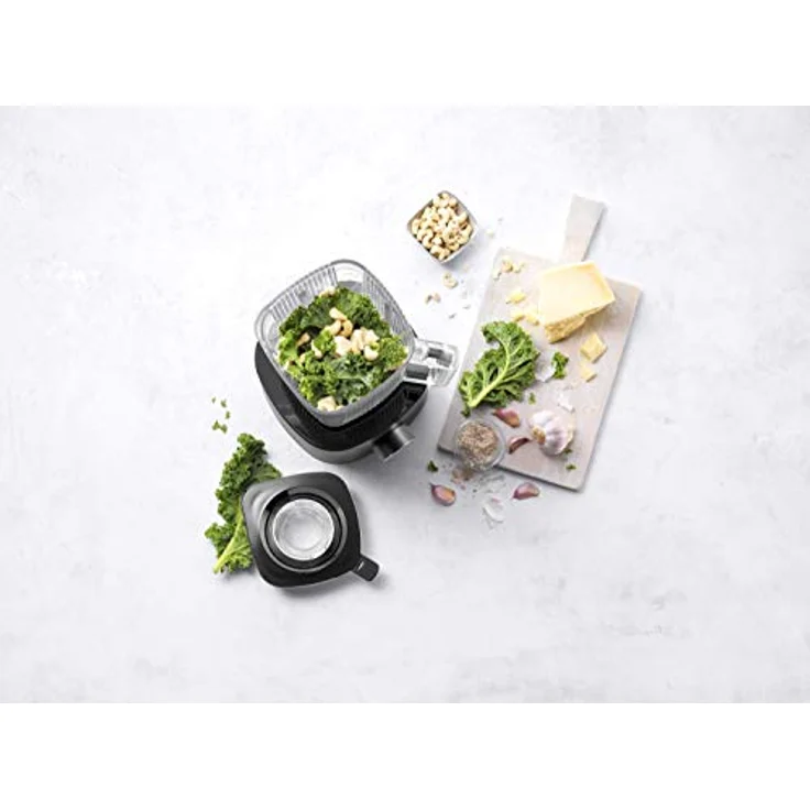 Zwilling Enfinigy Hochleistungsstandmixer 1600W 5300, 12 Geschwindigkeiten, 6 Automatikprogramme, 1,8L Behälter, schwarz - Preisvergleich – Bild 3