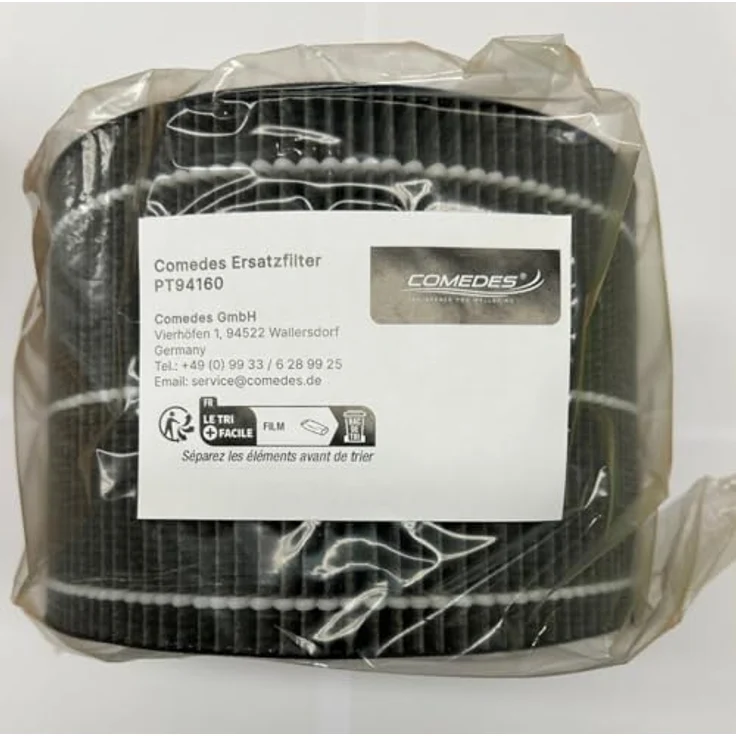 Comedes Filter für Philips Luftbefeuchter & Luftreiniger, Ersatz für FY3401/00, bis zu 99,9% weniger Bakterien, kompatibel mit PureProtect Water, 20 x 20 x 13,3 cm – Bild 5