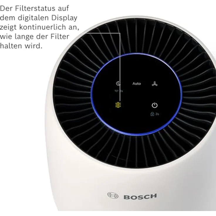 BOSCH Kombifilter 3-in-1 HEPA Filter mit Aktivkohlefilter, Zubehör für Luftreiniger Air 1000, effiziente Luftreinigung, langlebig und leicht zu wechseln – Bild 6