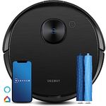 ECOVACS DEEBOT T9 AIVI Saugroboter mit Wischfunktion (3000Pa AIVI Menschen-/Hindernisvermeidung, Verwicklungsfreie AeroForce® Multi-Surface Gummi-Doppelbürste, OZMO Pro) -【Testsieger - Sehr Gut (1,5)】