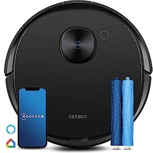 Bild für ECOVACS DEEBOT T9 AIVI Saugroboter mit Wischfunktion (3000Pa AIVI Menschen-/Hindernisvermeidung, Verwicklungsfreie AeroForce® Multi-Surface Gummi-Doppelbürste, OZMO Pro)